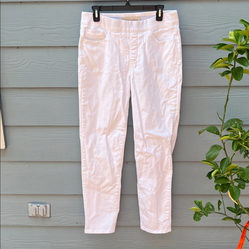 Soft Surroundings Crisp White Jegging Pants